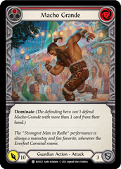 Macho Grande (Red) [EVR027] (Everfest)  1st Edition Rainbow Foil | Card Citadel