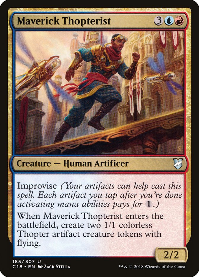 Maverick Thopterist [Commander 2018] | Card Citadel