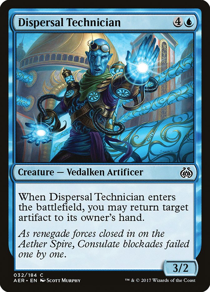 Dispersal Technician [Aether Revolt] | Card Citadel