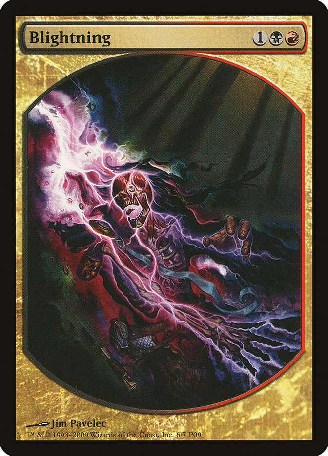 Blightning [Magic Player Rewards 2009] | Card Citadel