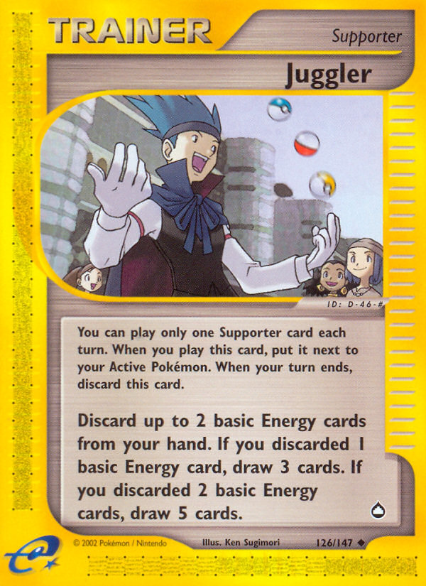 Juggler (126/147) [Aquapolis] | Card Citadel
