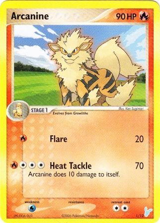 Arcanine (1/12) [EX: Trainer Kit 2 - Minun] | Card Citadel