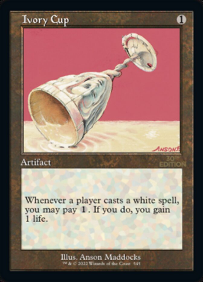 Ivory Cup (Retro) [30th Anniversary Edition] | Card Citadel
