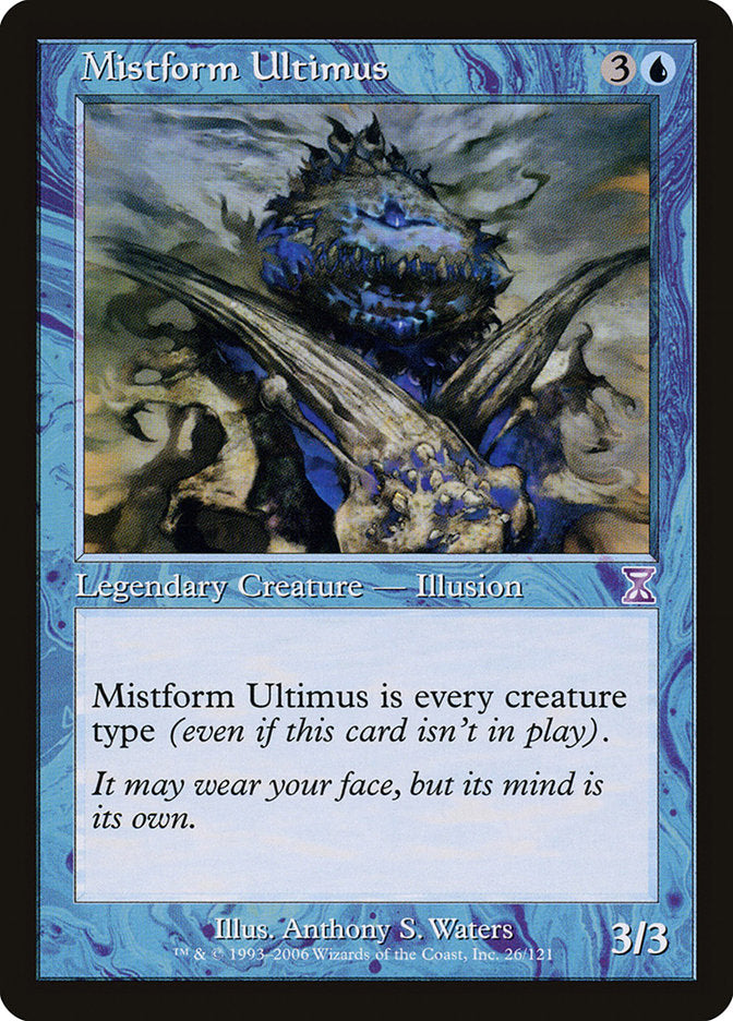 Mistform Ultimus [Time Spiral Timeshifted] | Card Citadel