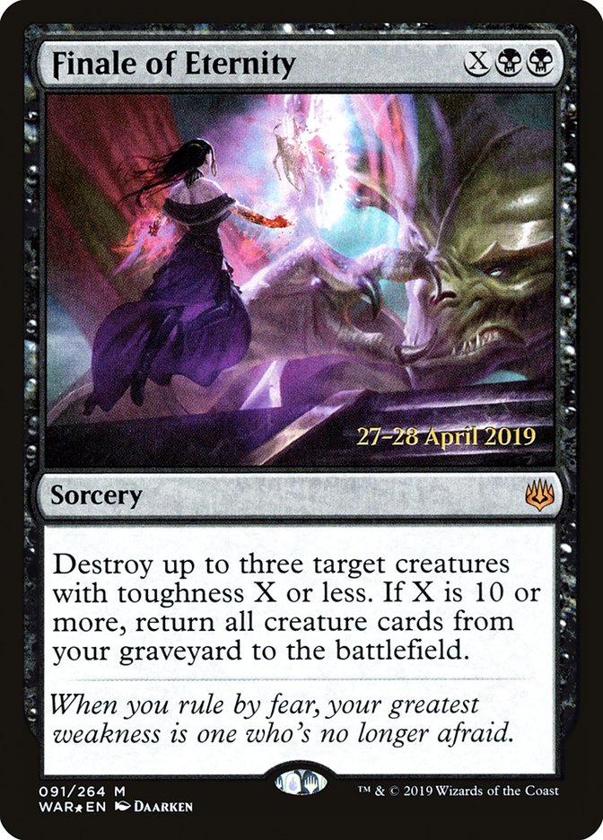 Finale of Eternity  [War of the Spark Prerelease Promos] | Card Citadel