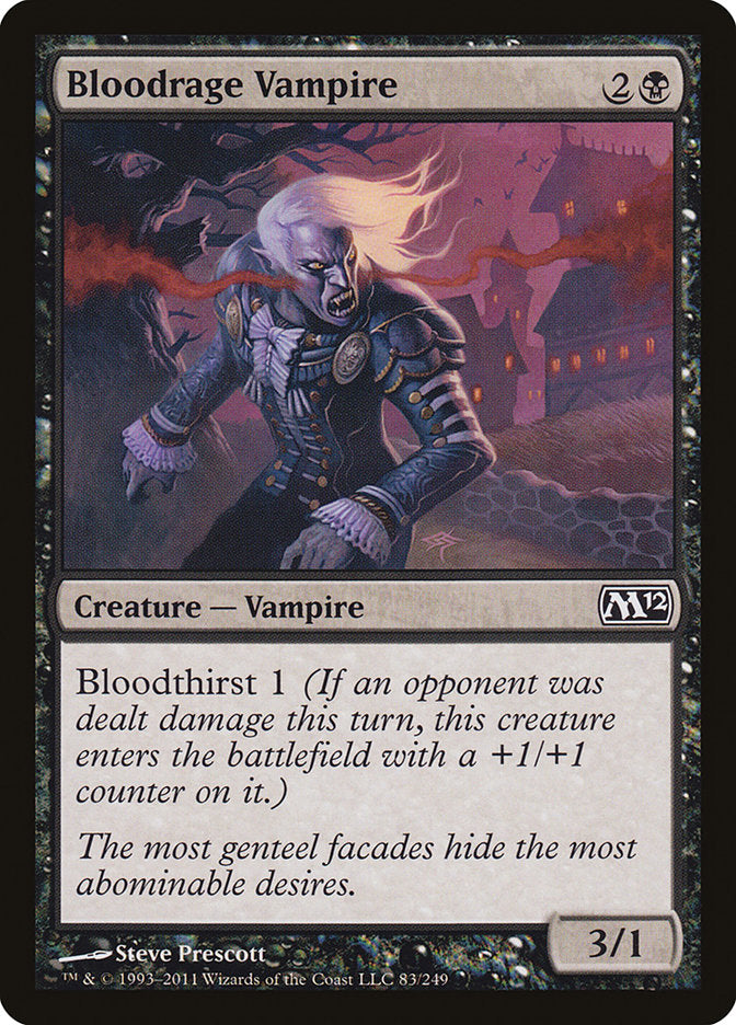 Bloodrage Vampire [Magic 2012] | Card Citadel