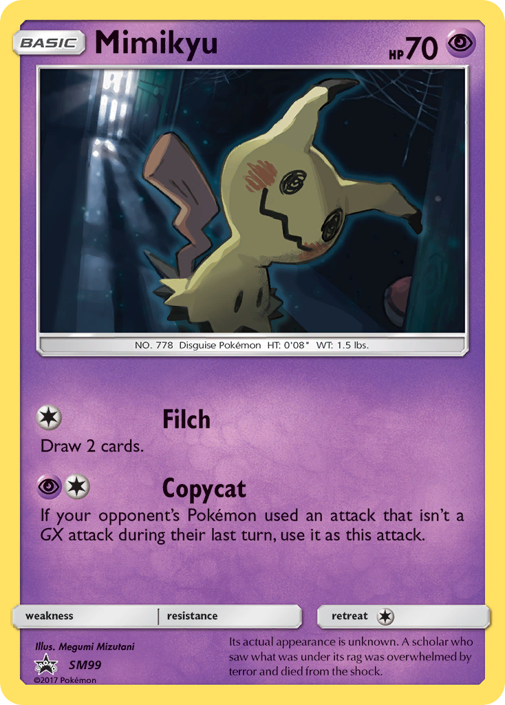 Mimikyu (SM99) [Sun & Moon: Black Star Promos] | Card Citadel