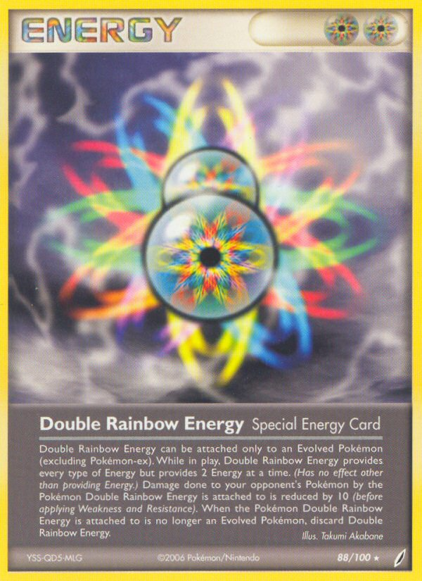 Double Rainbow Energy (88/100) [EX: Crystal Guardians] | Card Citadel