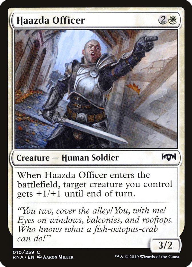 Haazda Officer [Ravnica Allegiance] | Card Citadel