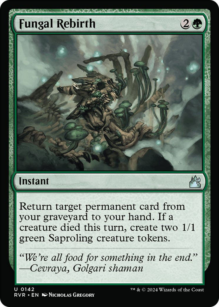 Fungal Rebirth [Ravnica Remastered] | Card Citadel