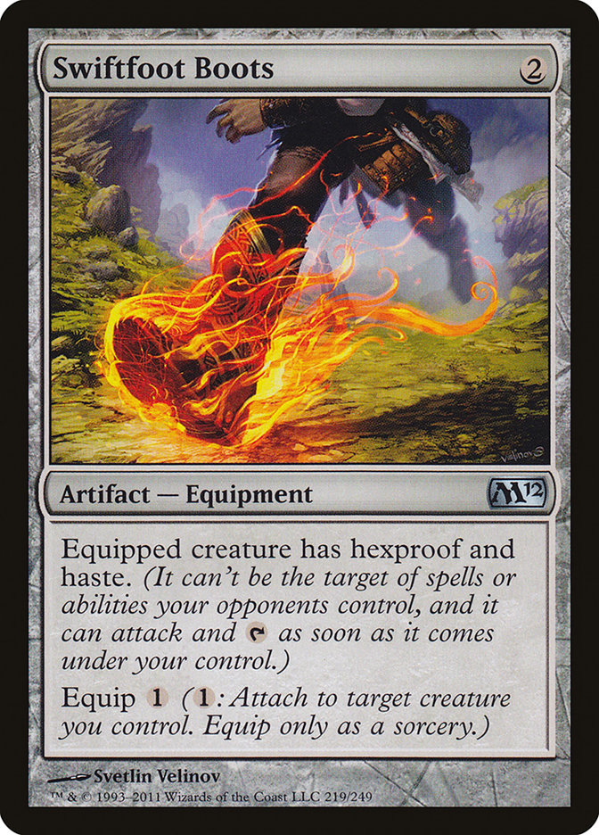 Swiftfoot Boots [Magic 2012] | Card Citadel