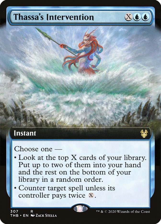 Thassa's Intervention (Extended Art) [Theros Beyond Death] | Card Citadel