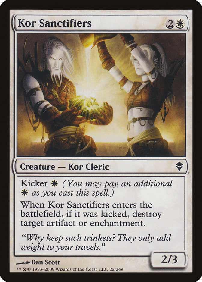 Kor Sanctifiers [Zendikar] | Card Citadel