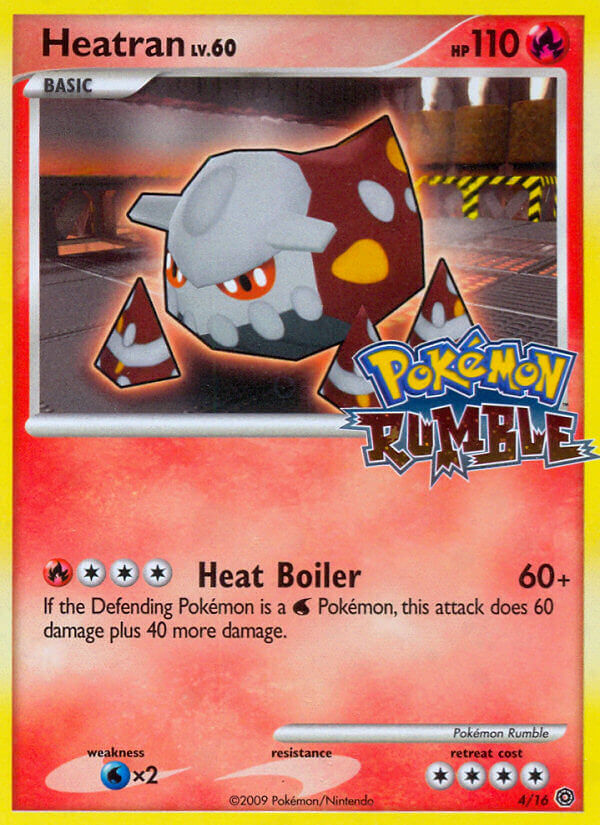 Heatran (4/16) [Pokémon Rumble] | Card Citadel