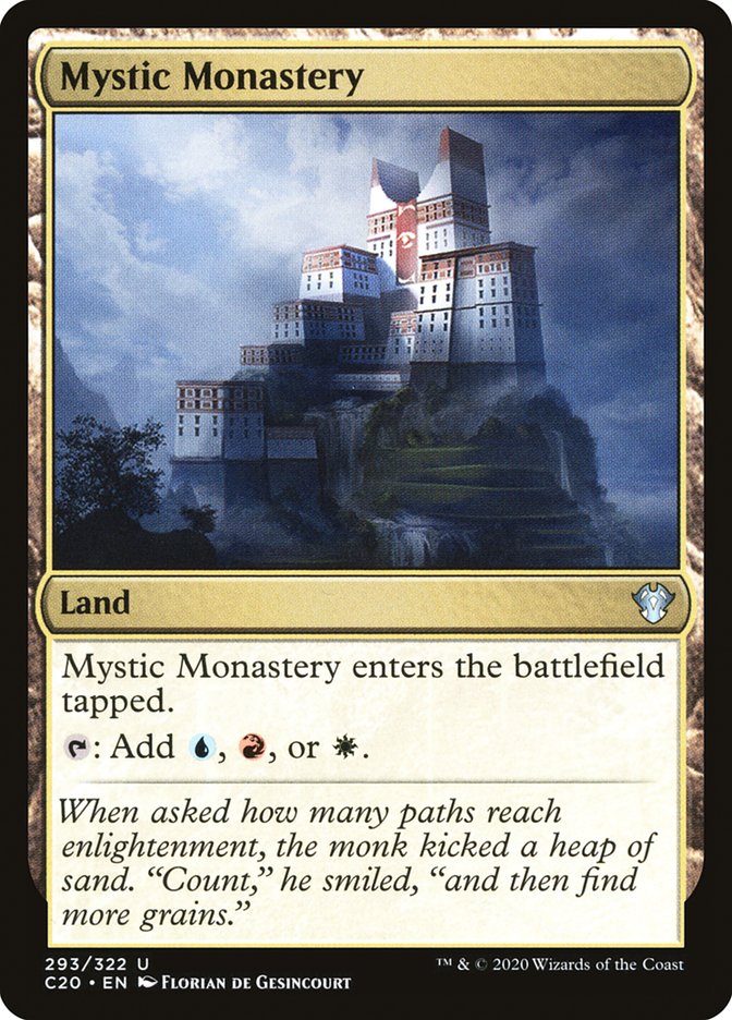 Mystic Monastery [Commander 2020] | Card Citadel
