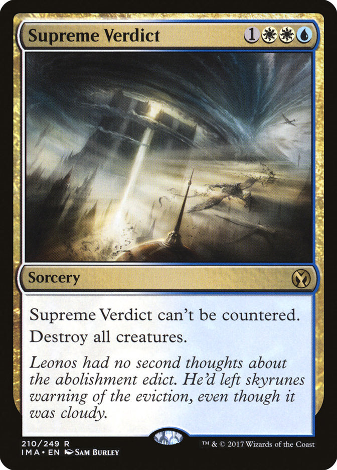 Supreme Verdict [Iconic Masters] | Card Citadel