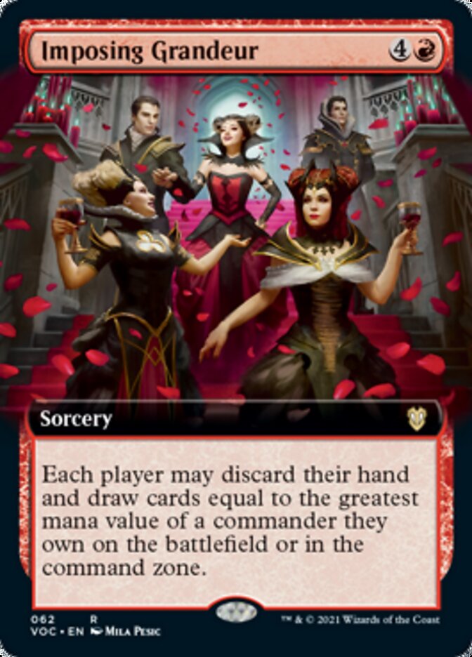 Imposing Grandeur (Extended) [Innistrad: Crimson Vow Commander] | Card Citadel
