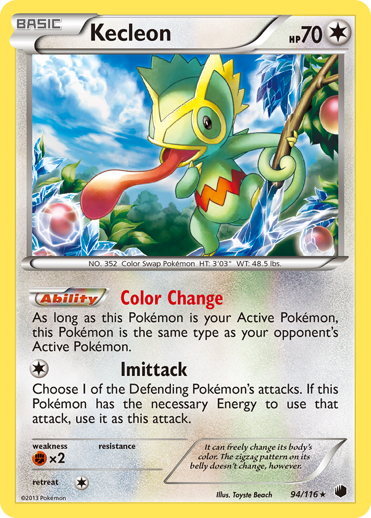 Kecleon (94/116) [Black & White: Plasma Freeze] | Card Citadel