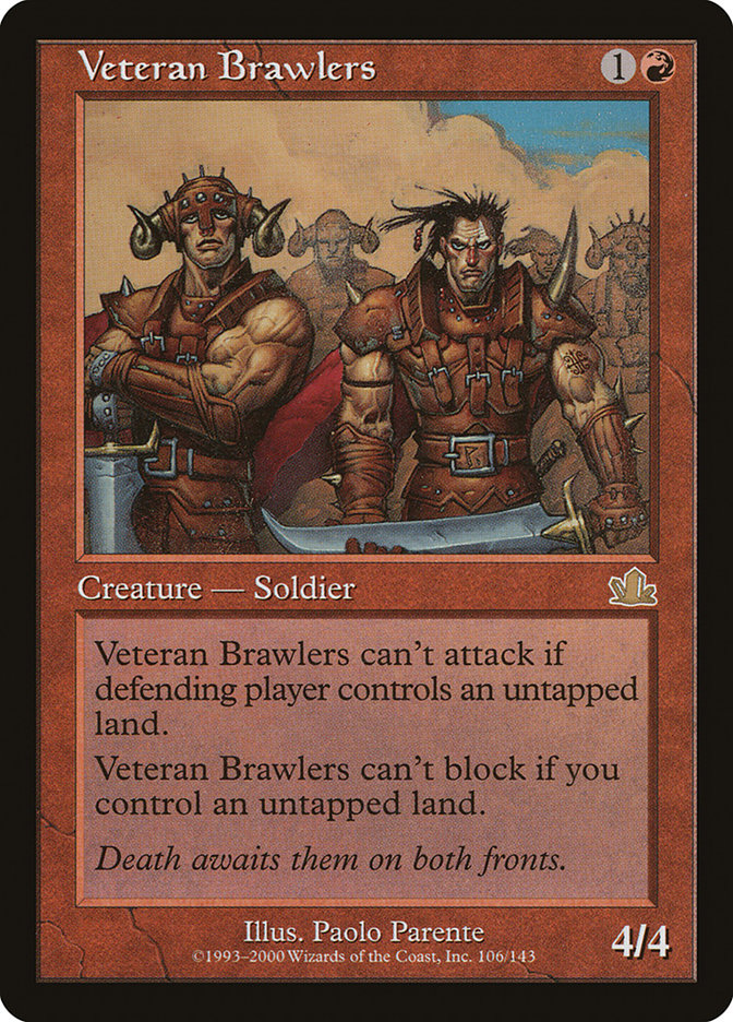 Veteran Brawlers [Prophecy] | Card Citadel