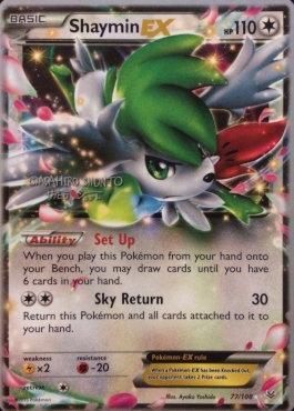 Shaymin EX (77/108) (Black Dragon - Shuntu Sadahiro) [World Championships 2016] | Card Citadel