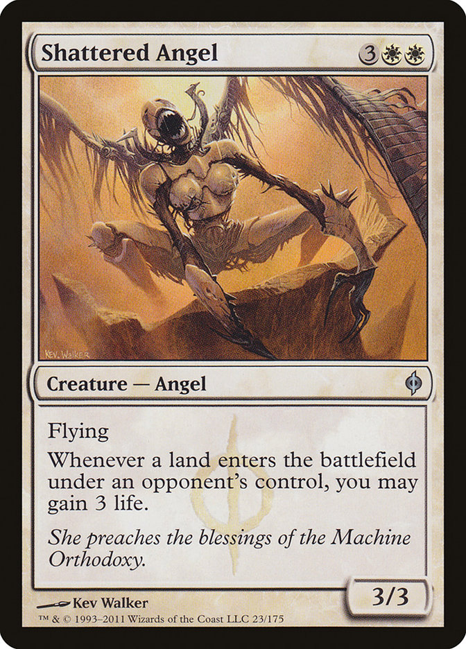 Shattered Angel [New Phyrexia] | Card Citadel