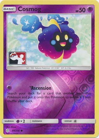 Cosmog (99/236) (Pokemon Club Special Print) [Sun & Moon: Cosmic Eclipse] | Card Citadel