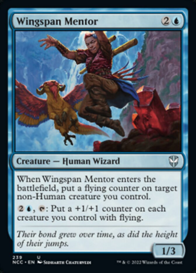 Wingspan Mentor [Streets of New Capenna Commander] | Card Citadel