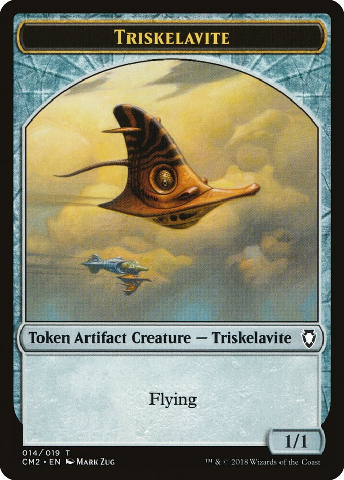 Triskelavite Token [Commander Anthology Volume II Tokens] | Card Citadel