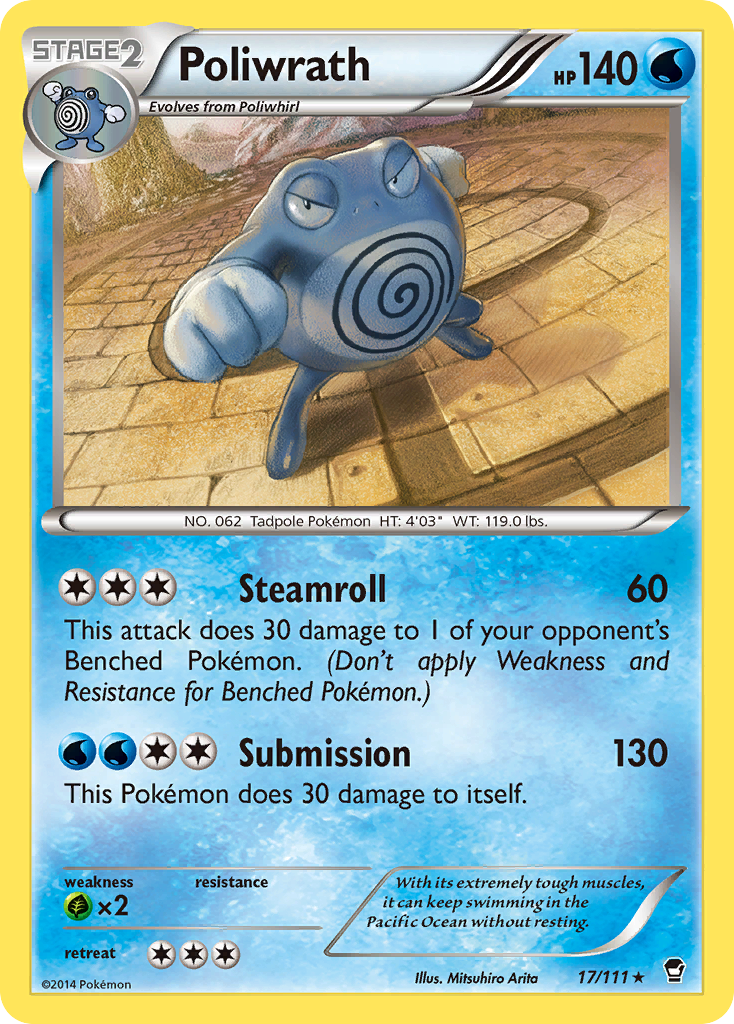 Poliwrath (17/111) [XY: Furious Fists] | Card Citadel