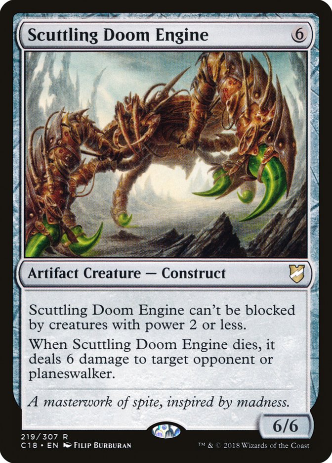 Scuttling Doom Engine [Commander 2018] | Card Citadel