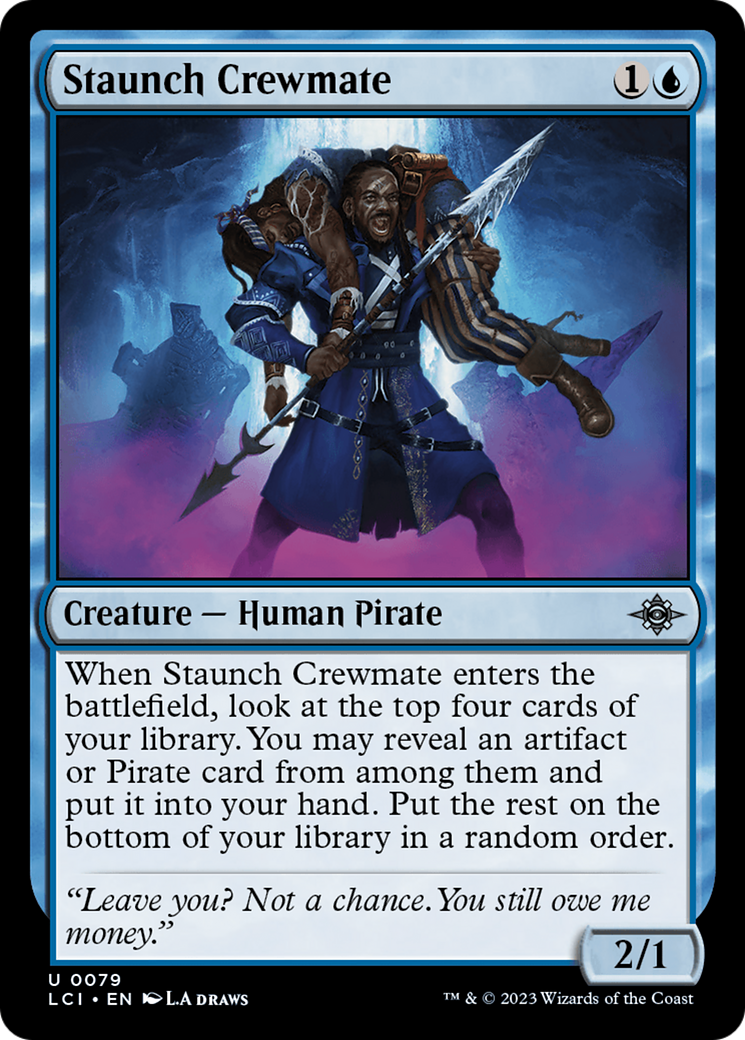 Staunch Crewmate [The Lost Caverns of Ixalan] | Card Citadel