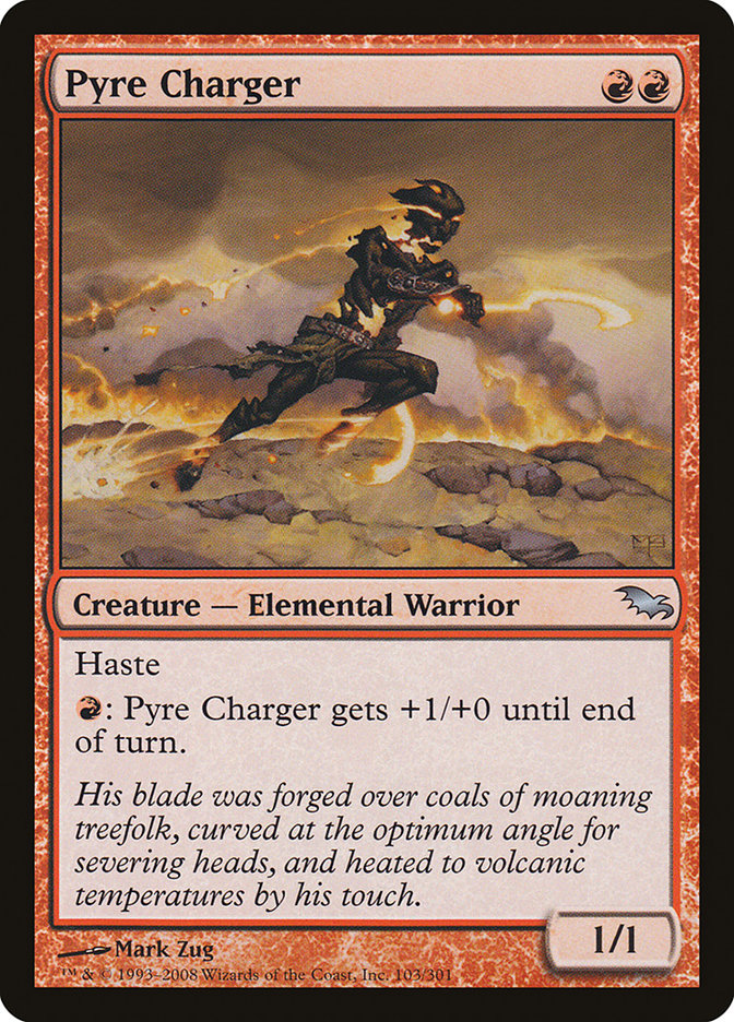 Pyre Charger [Shadowmoor] | Card Citadel