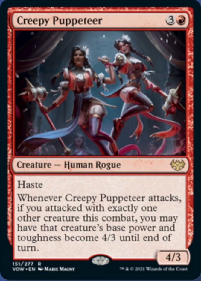 Creepy Puppeteer [Innistrad: Crimson Vow] | Card Citadel