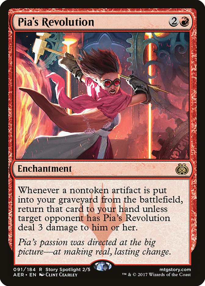 Pia's Revolution [Aether Revolt] | Card Citadel