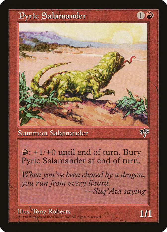 Pyric Salamander [Mirage] | Card Citadel