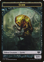 Germ // Zombie (016/036) Double-sided Token [Commander 2014 Tokens] | Card Citadel