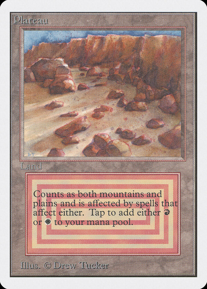 Plateau [Unlimited Edition] | Card Citadel