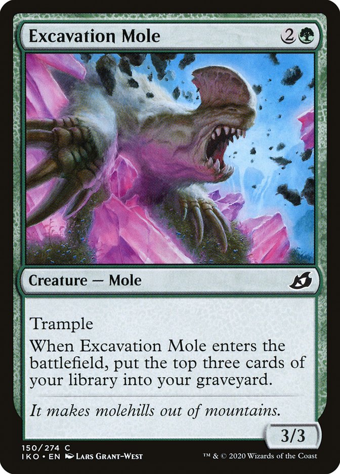 Excavation Mole [Ikoria: Lair of Behemoths] | Card Citadel