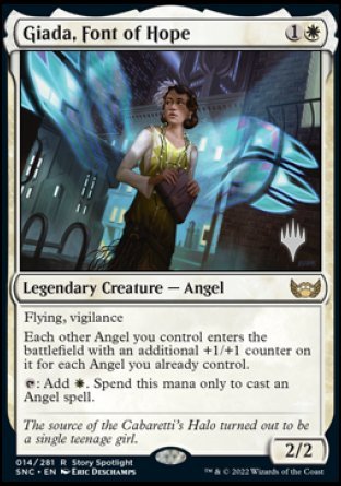Giada, Font of Hope (Promo Pack) [Streets of New Capenna Promos] | Card Citadel