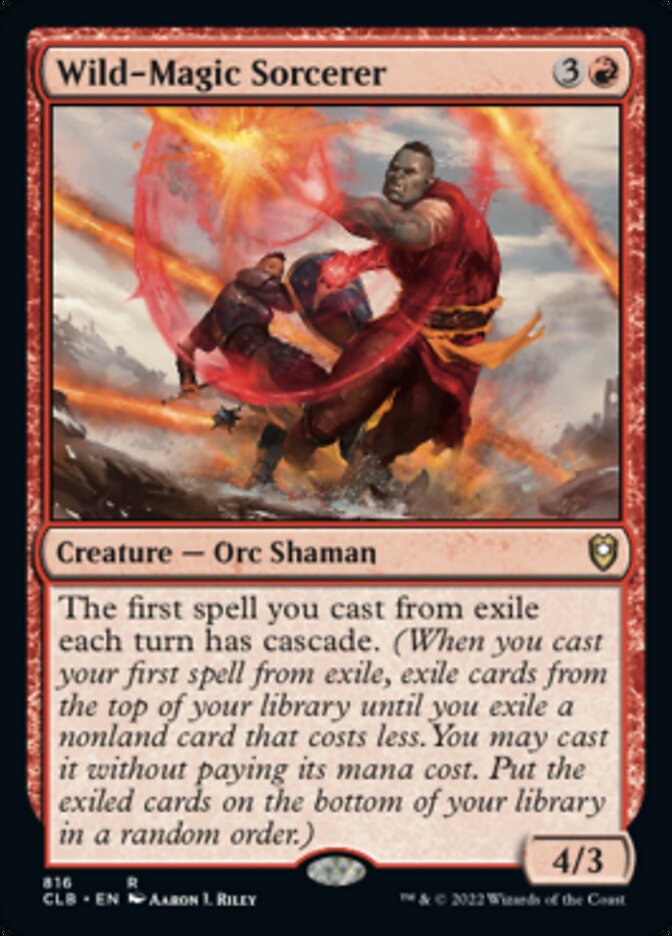Wild-Magic Sorcerer [Commander Legends: Battle for Baldur's Gate] | Card Citadel
