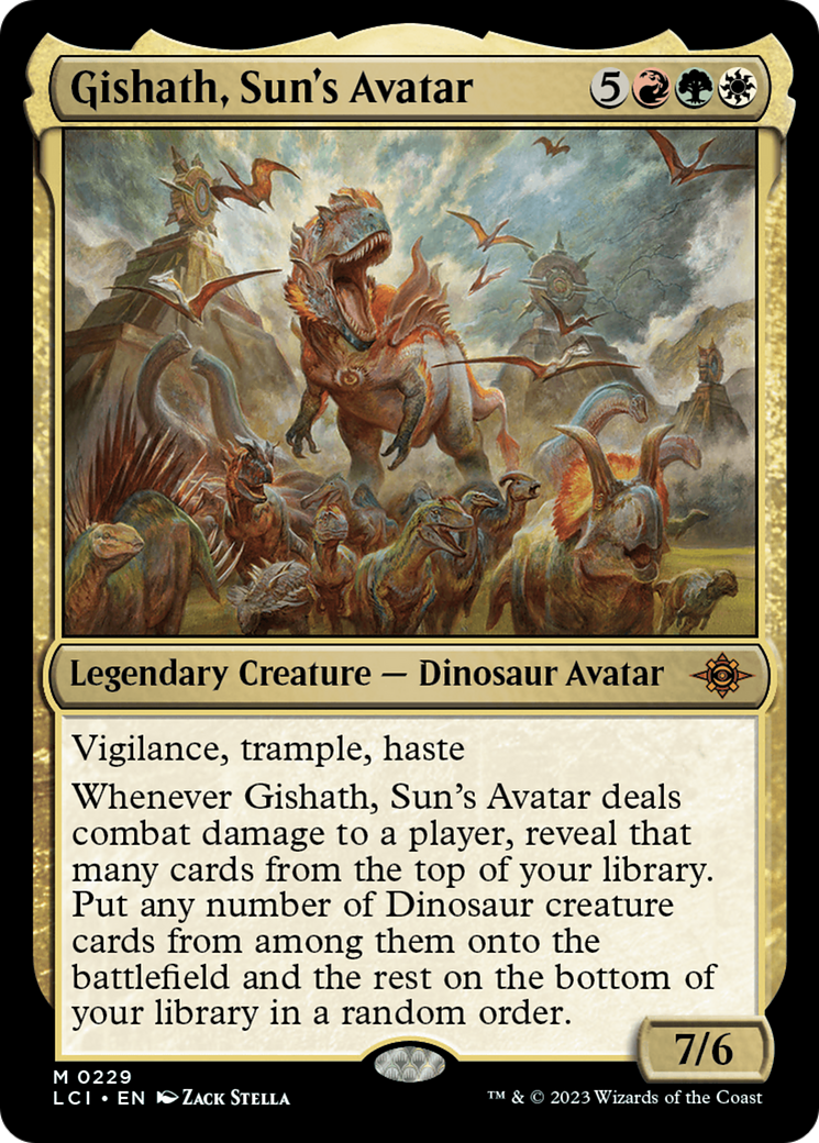 Gishath, Sun's Avatar [The Lost Caverns of Ixalan] | Card Citadel
