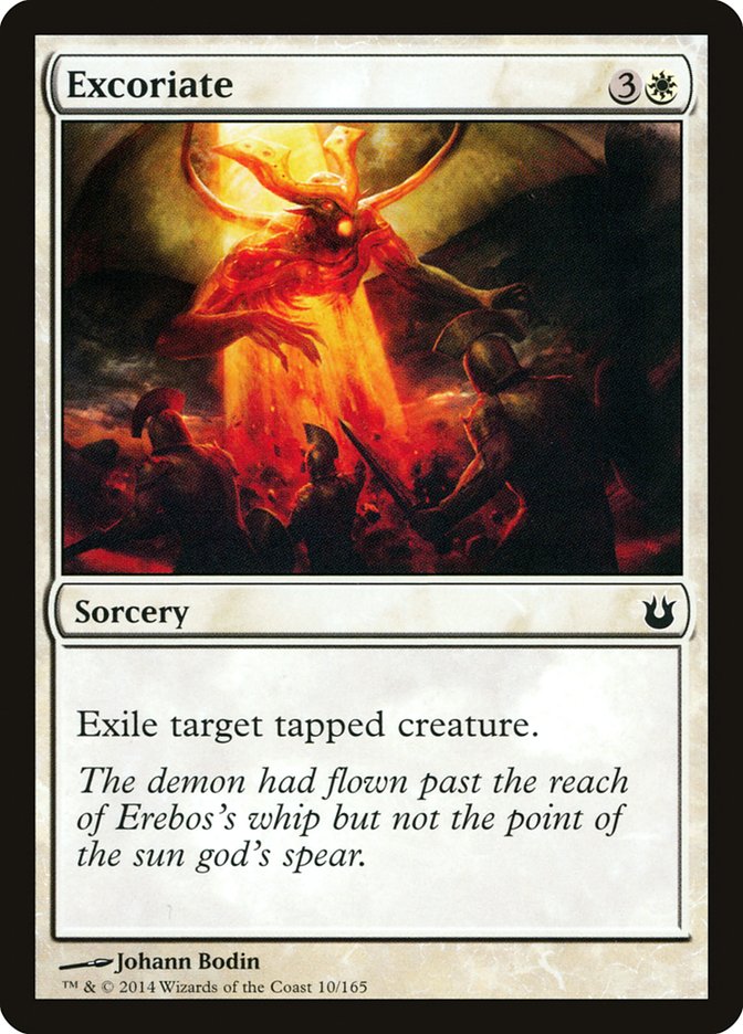 Excoriate [Born of the Gods] | Card Citadel