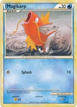 Magikarp (12/30) [HeartGold & SoulSilver: Trainer Kit - Gyarados] | Card Citadel