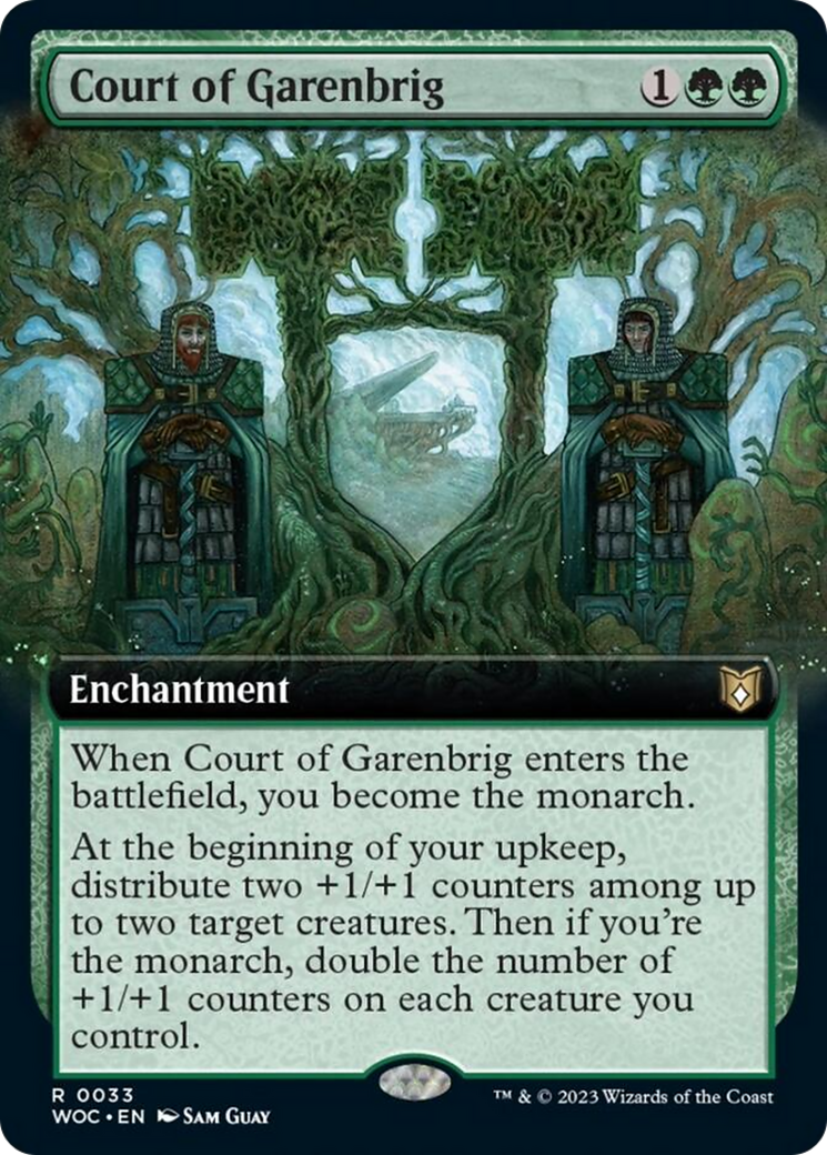 Court of Garenbrig (Extended Art) [Wilds of Eldraine Commander] | Card Citadel