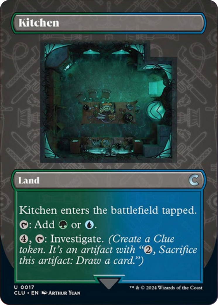 Kitchen (Borderless) [Ravnica: Clue Edition] | Card Citadel