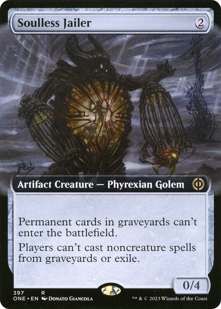 Soulless Jailer (Extended Art) [Phyrexia: All Will Be One] | Card Citadel