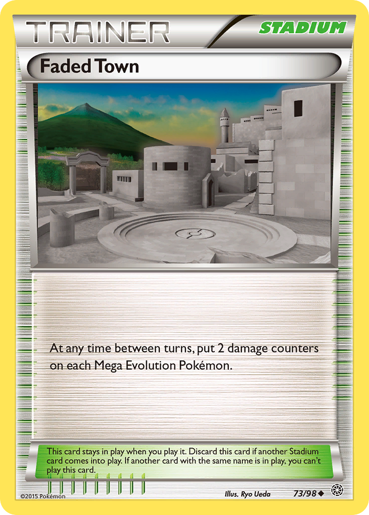 Faded Town (73/98) [XY: Ancient Origins] | Card Citadel