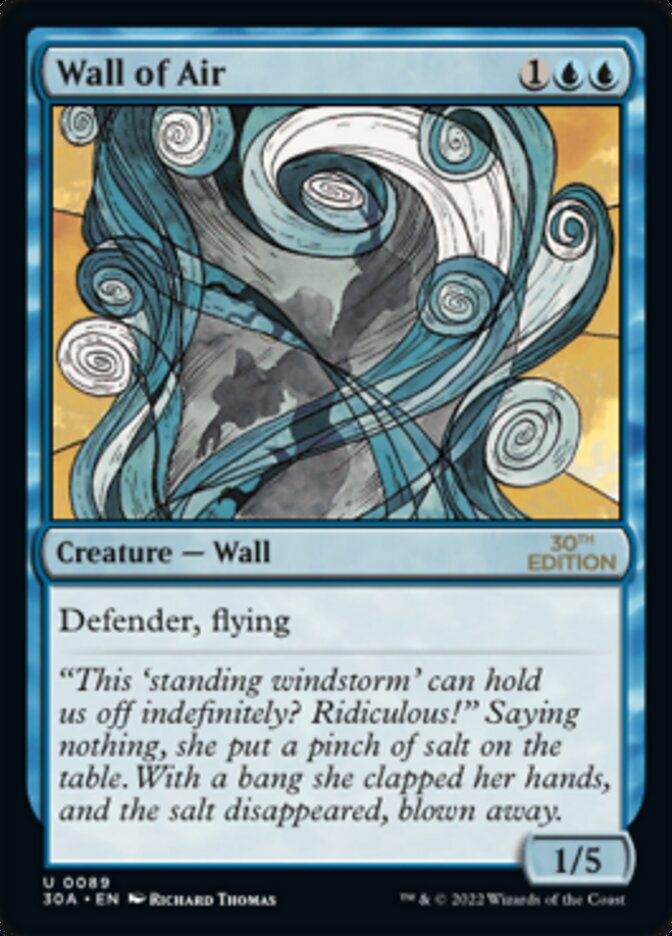 Wall of Air [30th Anniversary Edition] | Card Citadel