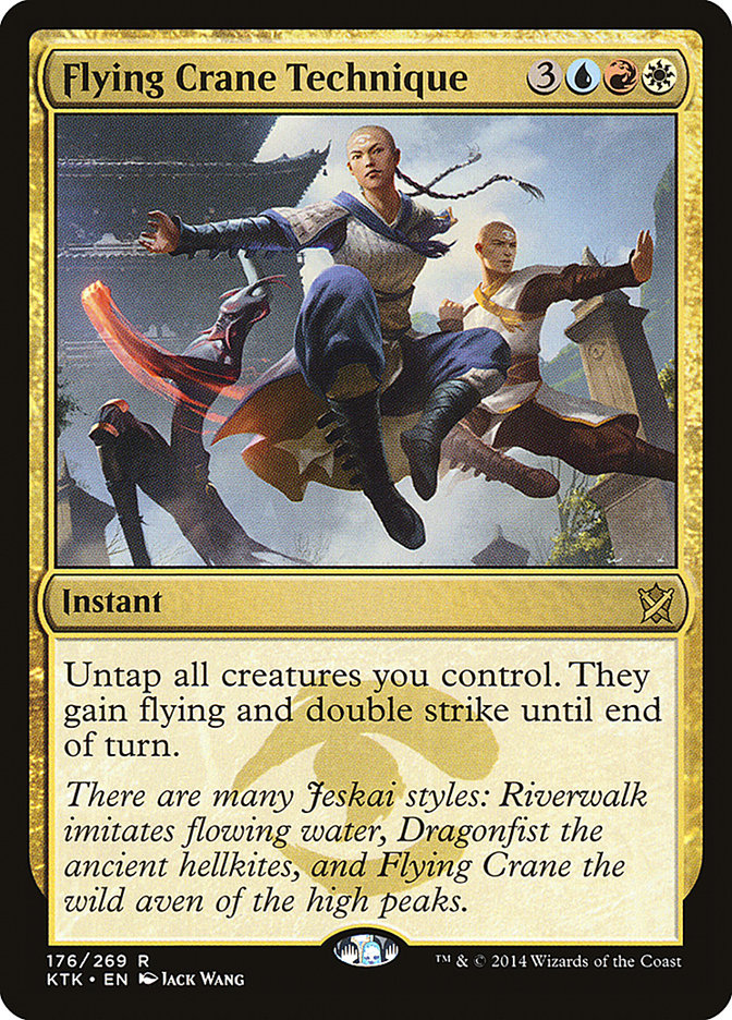 Flying Crane Technique [Khans of Tarkir] | Card Citadel