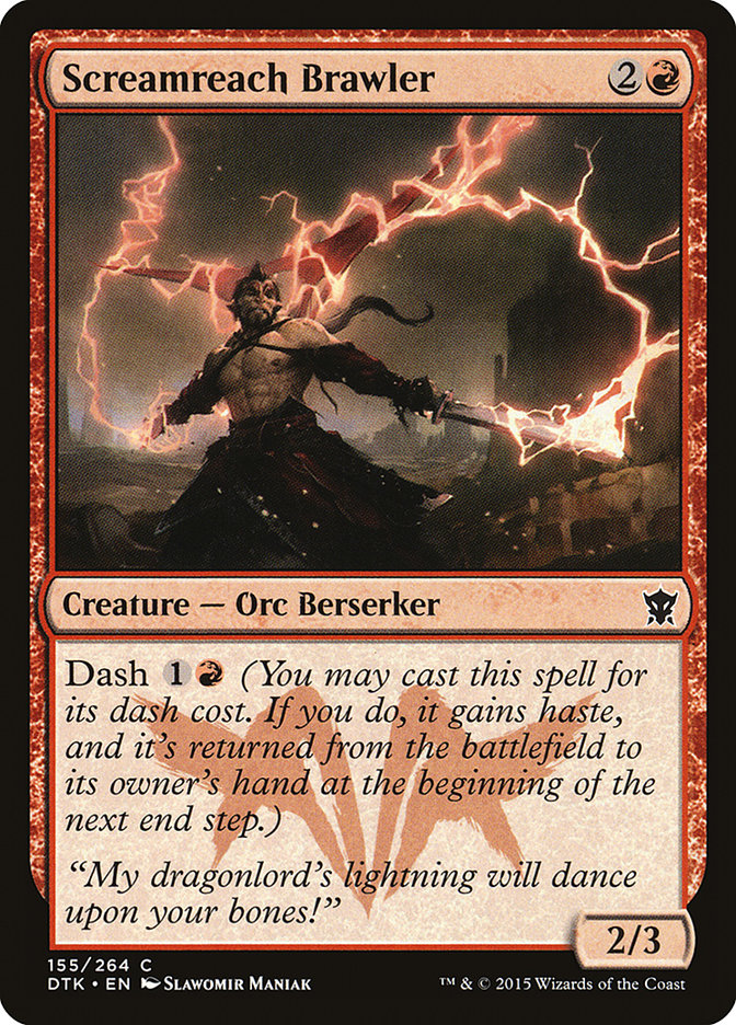 Screamreach Brawler [Dragons of Tarkir] | Card Citadel